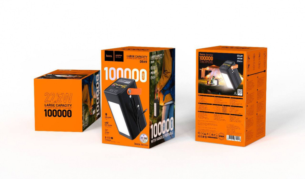 Hoco DB49 100000mAh Large Capacity Power Bank
