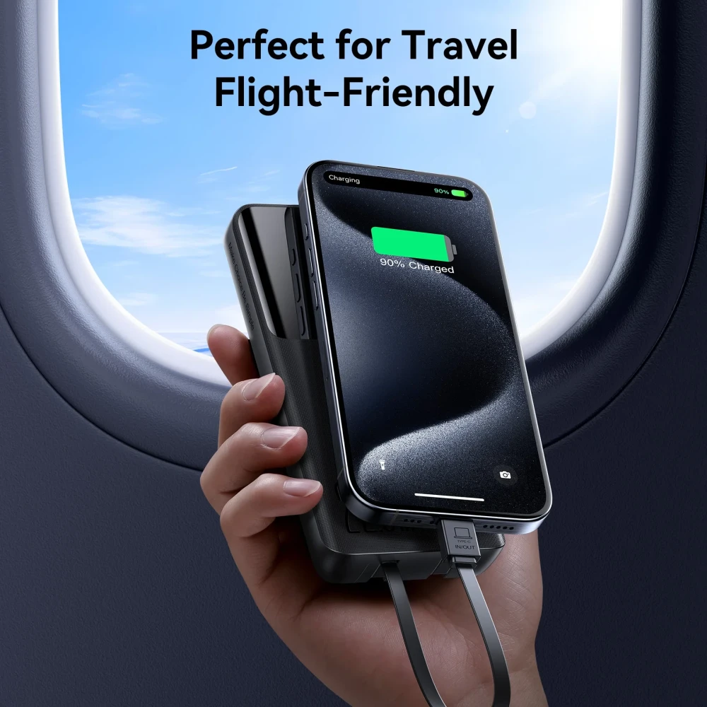 Joyroom JR-PBF19 22.5W Fast Charging Power Bank – 10000mAh Quad Output Portable Charger