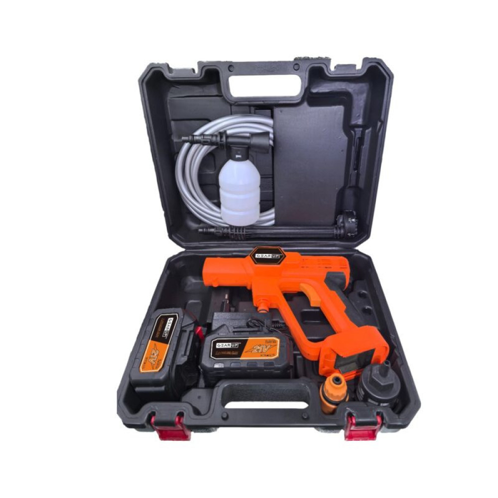 Multi-Nozzle Premium Car Wash Spray Gun Machine with Rechargeable 1 Battery