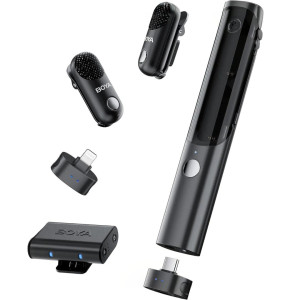 Boya Magic 01 AI-Powered Transformable Wireless Microphone