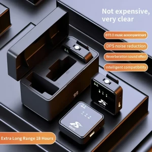 SX63 Wireless Lavalier Microphone for Type-C & Iphone