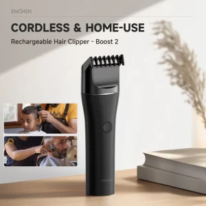 Enchen Boost 2 Hair Clipper – 2025 New Version (Black)