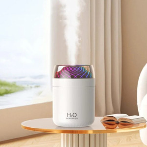 D16 Air Humidifier with Night Light — 180 ML Ultrasonic Cool Mist Humidifier & Aromatherapy Diffuser