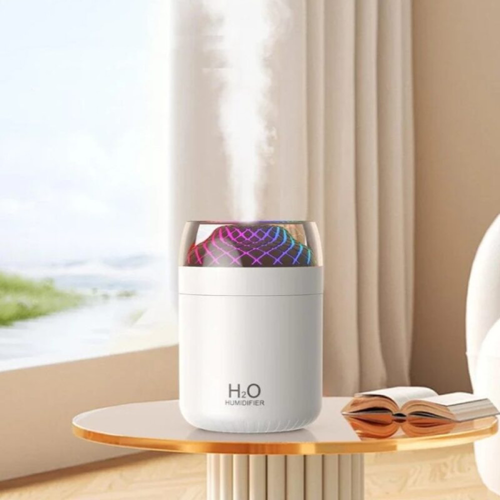 D16 Air Humidifier with Night Light — 180 ML Ultrasonic Cool Mist Humidifier & Aromatherapy Diffuser