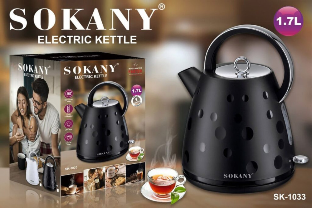 Sokany SK-1030 Electric Kettle – 1.7 L