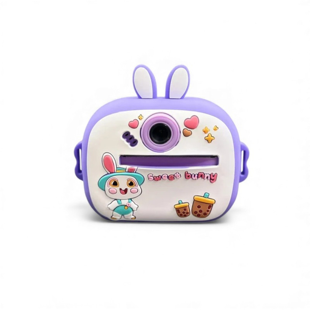 Cute Animal Design Instant Print Digital Camera for Kids – Random Color